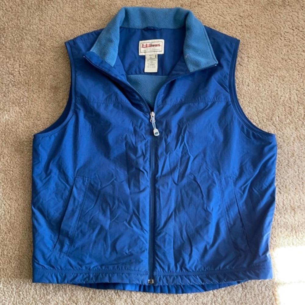 L.L. Bean Men’s Blue Vest